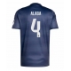 Real Madrid David Alaba #4 Replike Gostujuci Dres 2025-26 Kratak Rukav